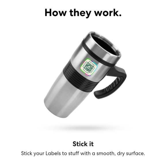 TILE -LIFE 360 TRACKER QR CODE Find lost items! Connect either iPhone or Android - Picture 2 of 5